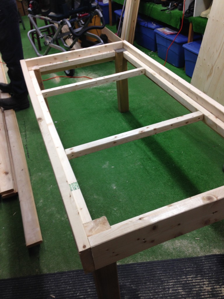 bench framing